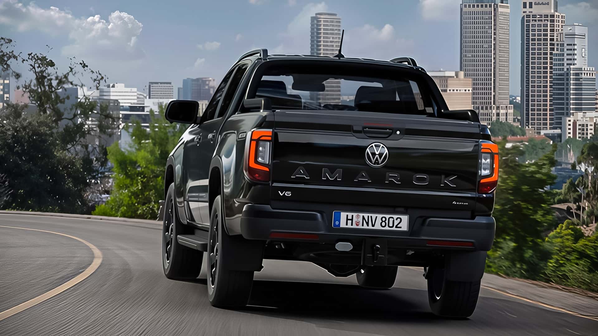 Задній ліхтар Volkswagen Amarok Dark Label