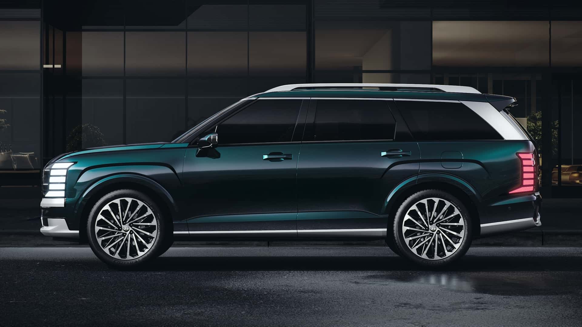 Hyundai Palisade вид збоку