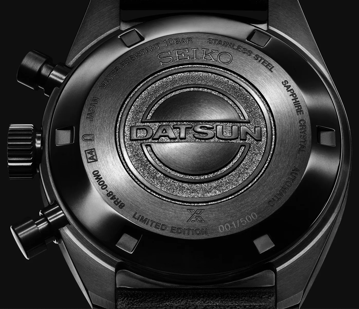 Задняя часть часов Seiko Prospex Speedtimer SRQ057