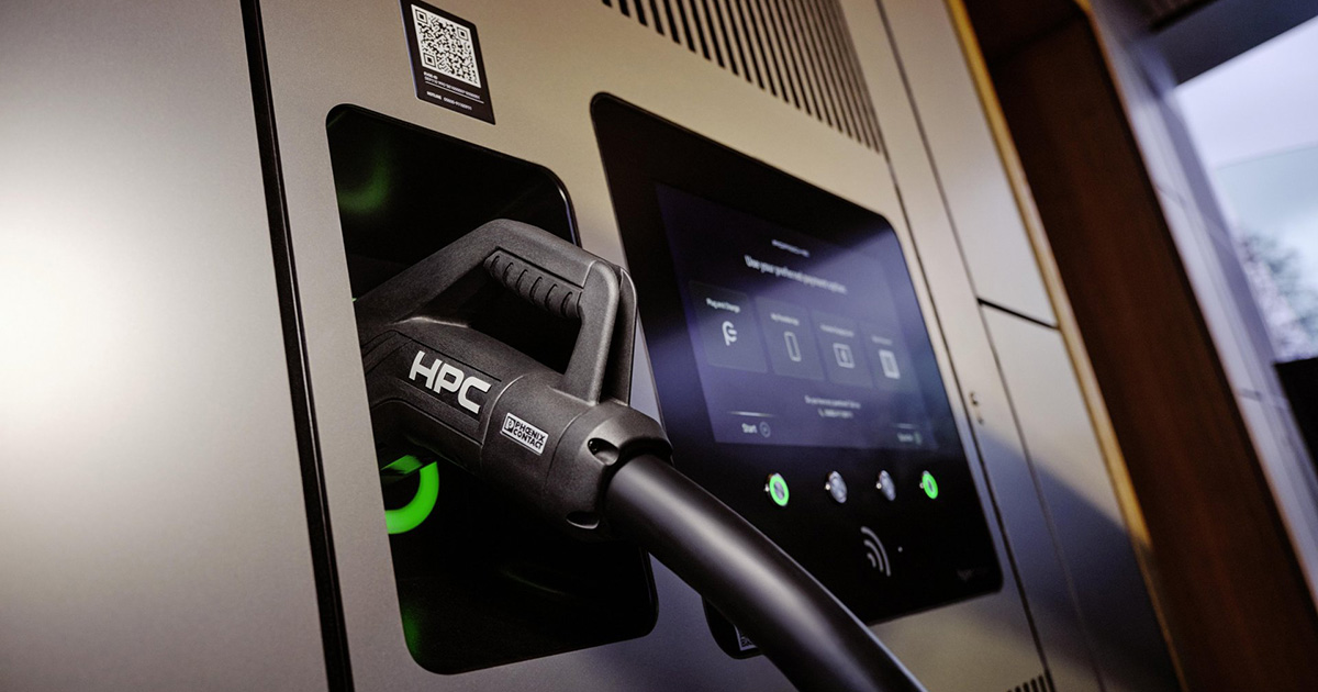 Interior of the Porsche Charging Lounge