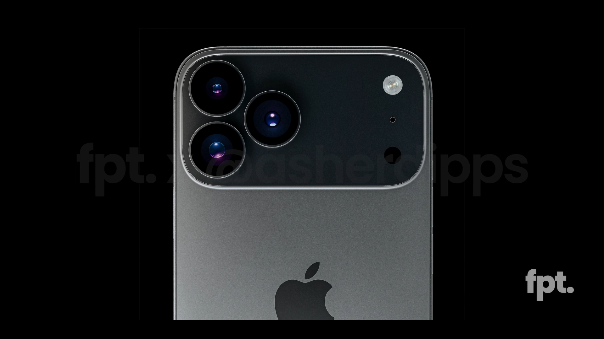Рендер камери iPhone 17 Pro