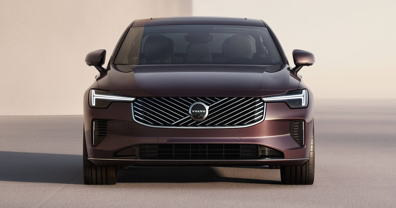 New front bumper for the updated Volvo S90