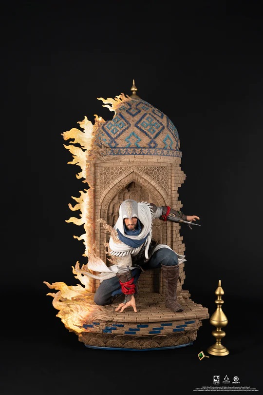 A stunningly detailed collectible figure of Assassin's Creed Mirage protagonist Basim has been unveiled. Pre-orders are now open-4