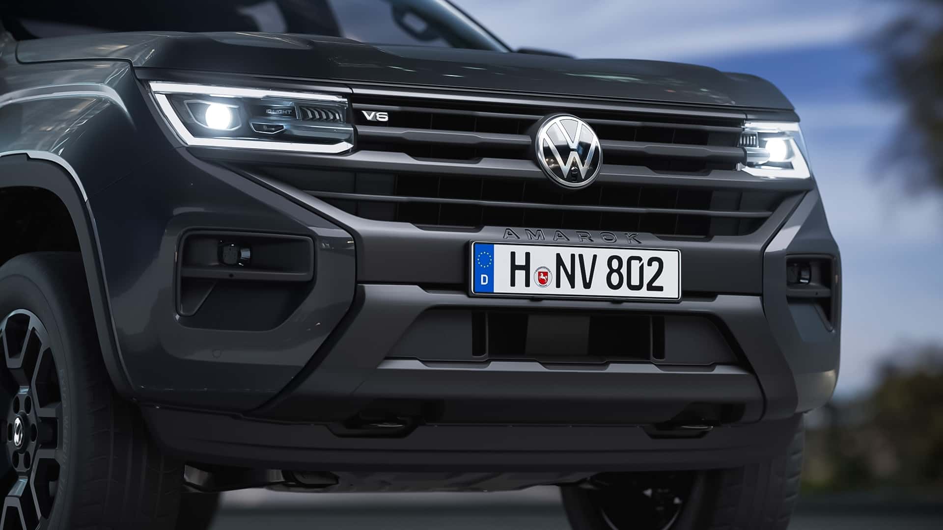 Салон Volkswagen Amarok Dark Label