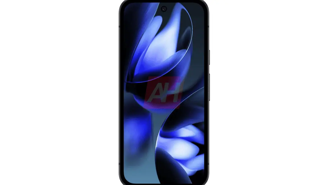 Render of Google Pixel 9a smartphone