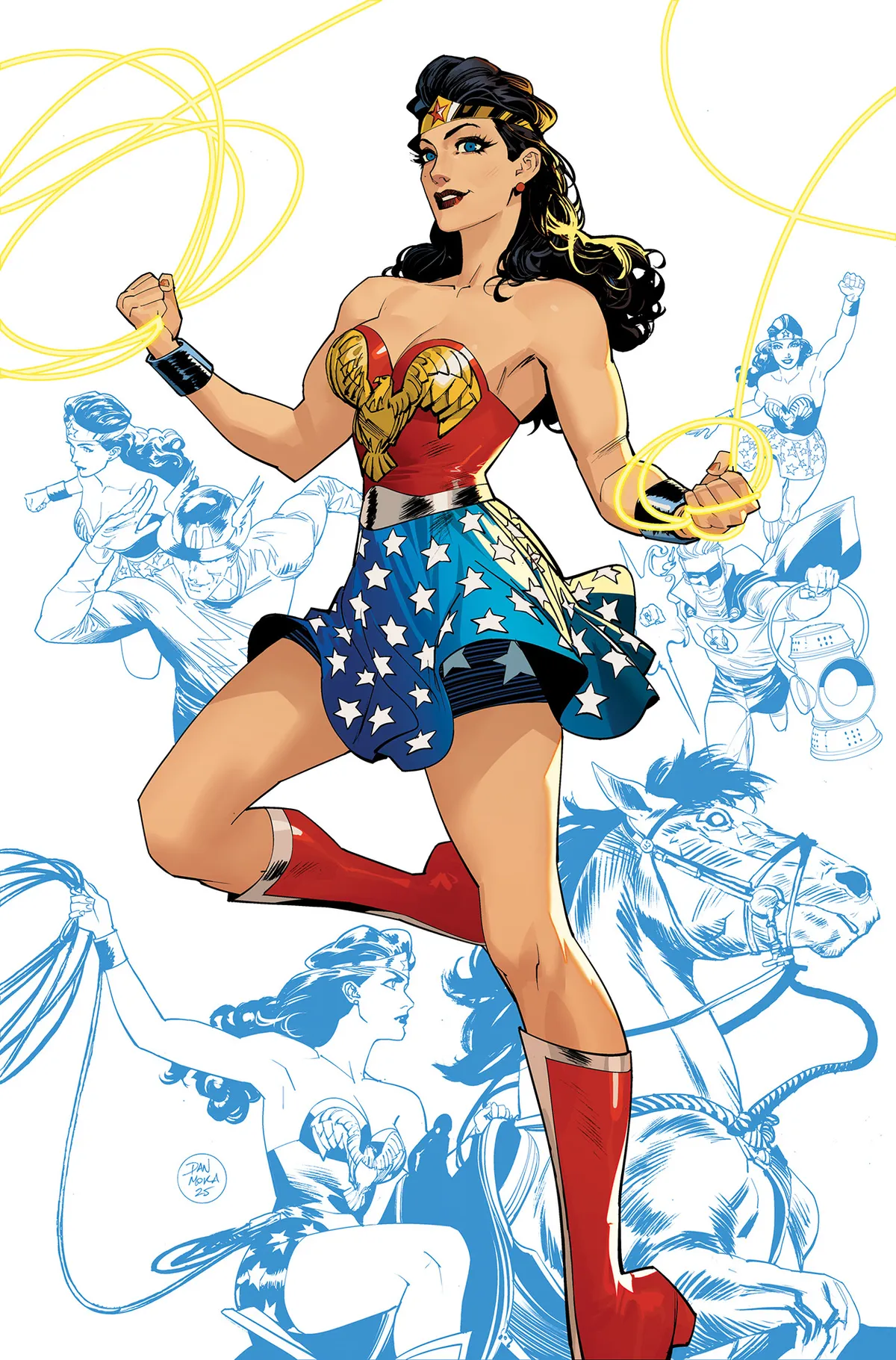 A page from the new history of the DC Universe