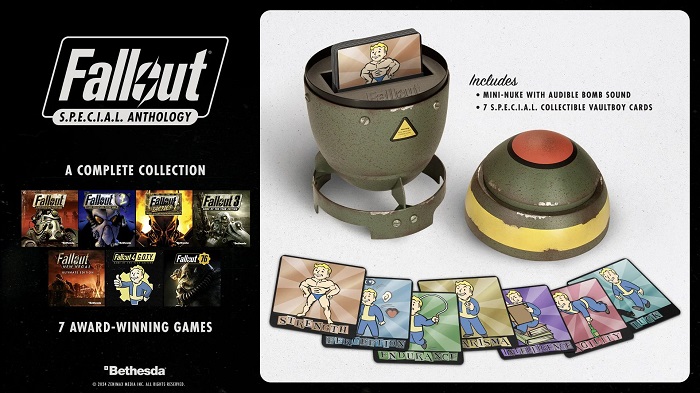 Bethesda анонсувала збірку Fallout S.P.E.C.I.A.L, до якої ввійдуть усі частини культової франшизи та ... ядерна бомба-2