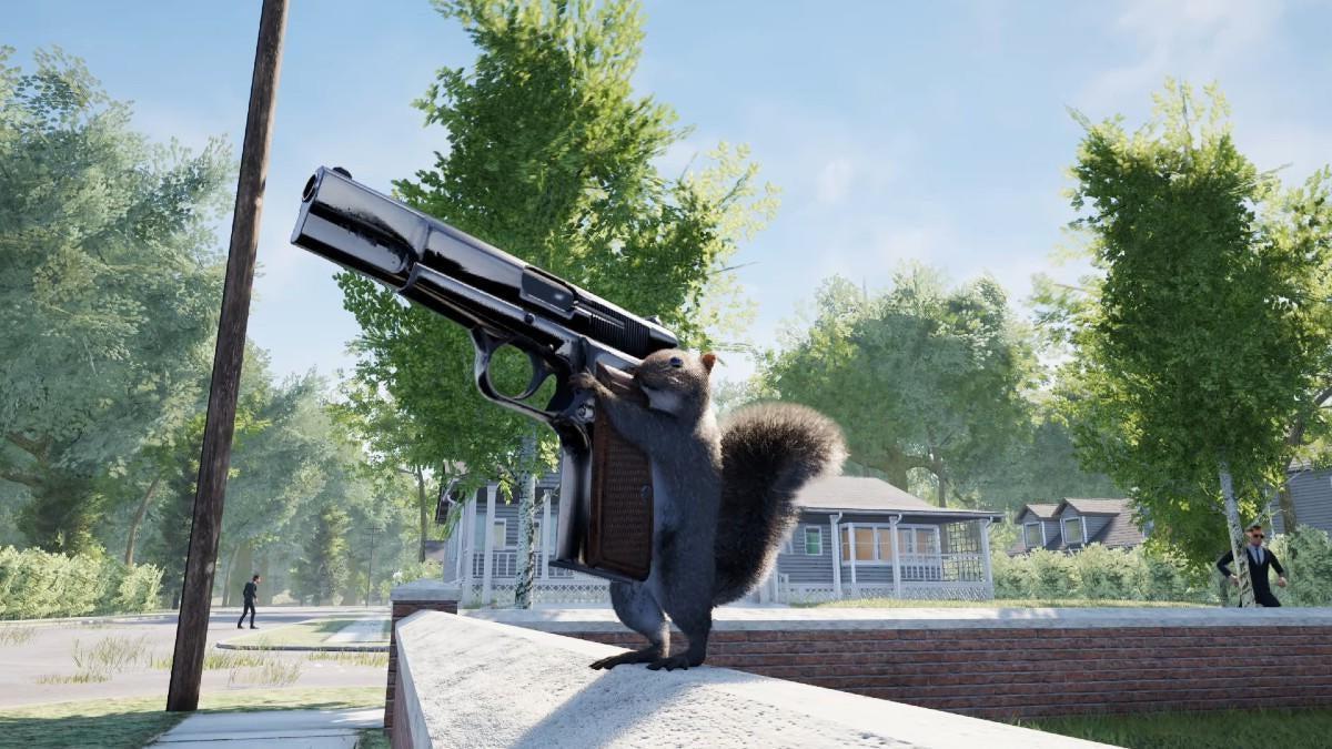 The developers of the crazy action game Squirrel with a Gun have released a new trailer and revealed the release date of the game