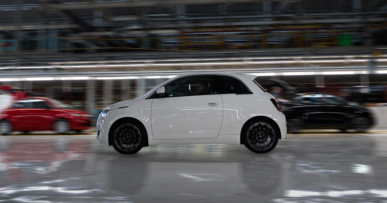 Fiat 500 Ibrida prototype