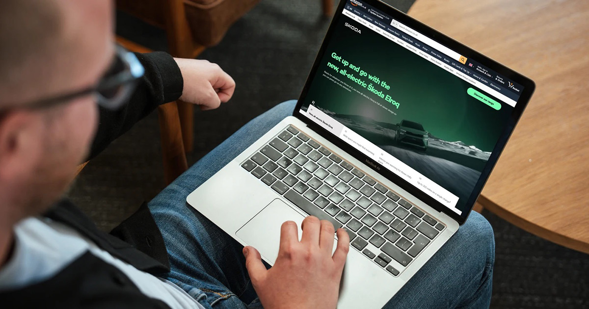 Showroom virtuel Skoda sur Amazon UK