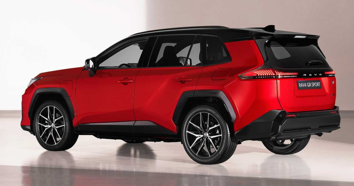 Спортивний дизайн Toyota RAV4 GR Sport