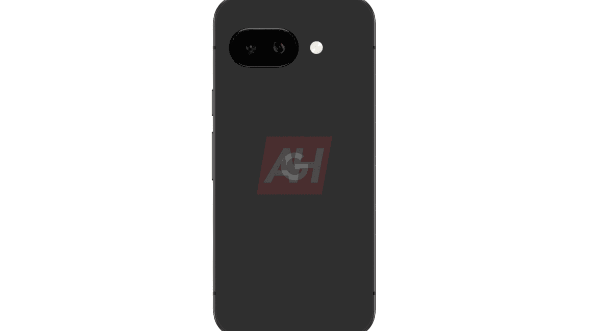 Render of Google Pixel 9a smartphone