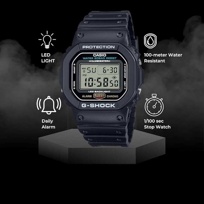 Casio G-Shock DW5600UE на фоні