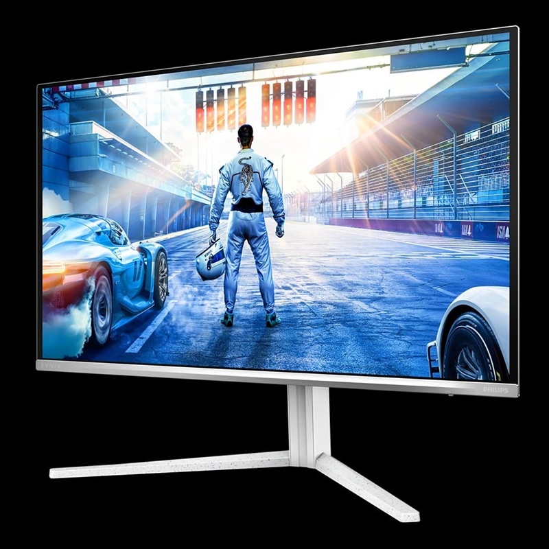 Philips Evnia 27M2N6501L на рабочем столе