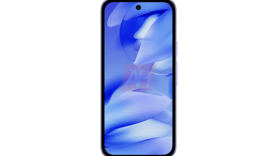 Render of Google Pixel 9a smartphone