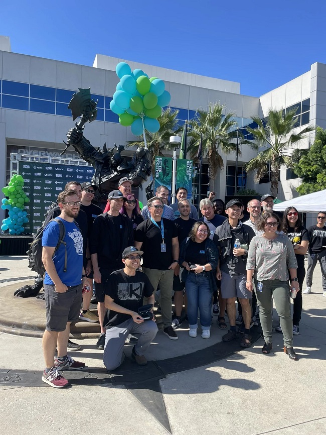 Phil Spencer et les dirigeants de Xbox ont visité le siège de Blizzard et se sont entretenus avec l'équipe de développement.-6