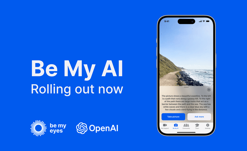 Microsoft intègre l'application Be My Eyes AI basée sur GPT-4 pour aider les clients souffrant de déficiences visuelles