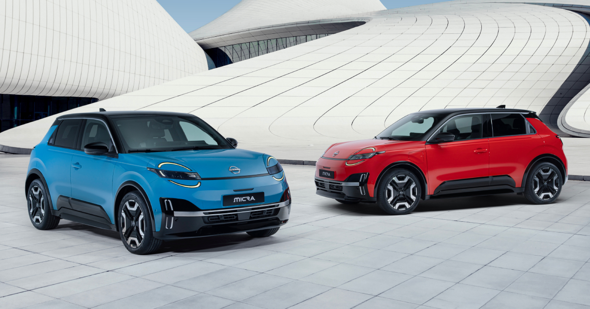 The rear of the new Nissan Micra