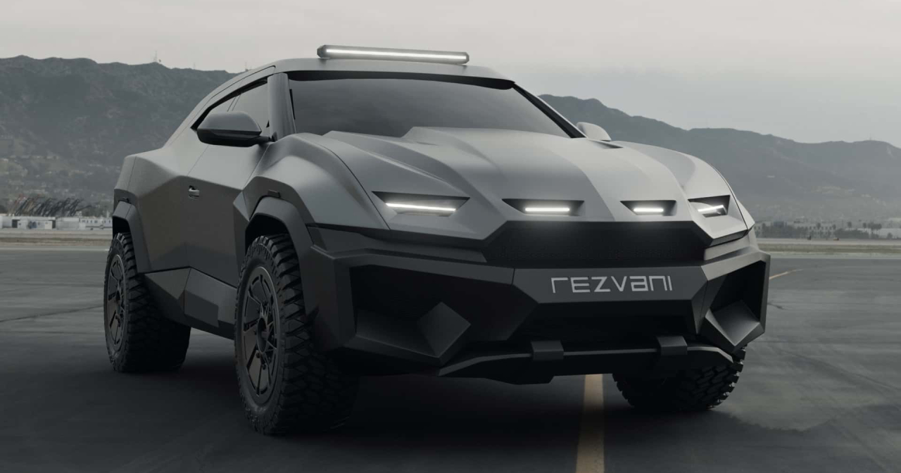 The Rezvani Knight extreme off-roader.