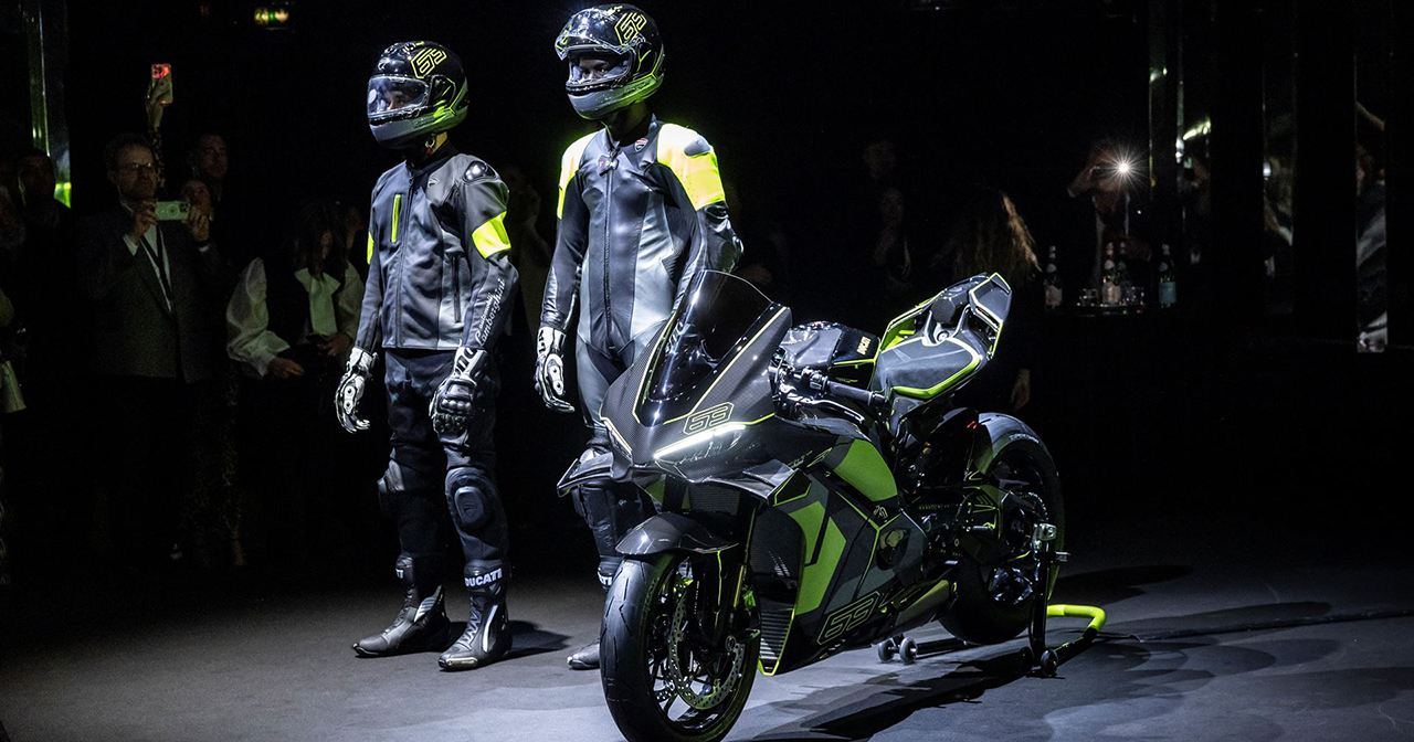 Спортбайк Ducati Panigale V4 Lamborghini с новым дизайном