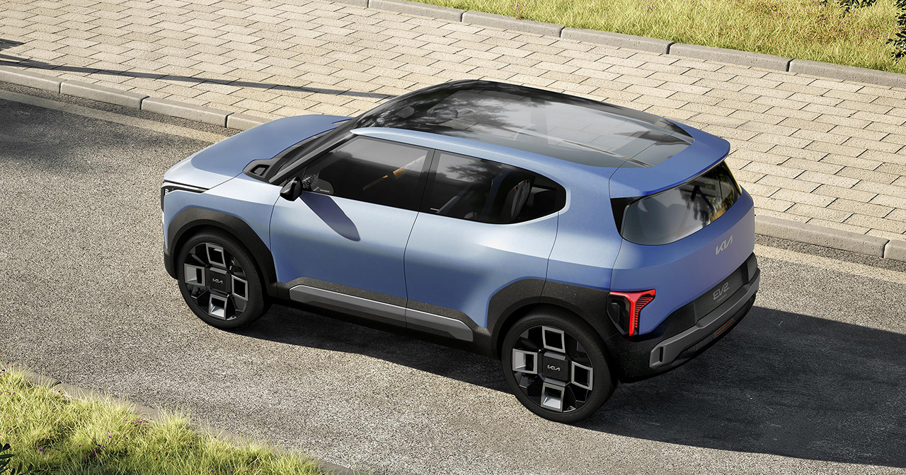 Kia EV2 передня частина