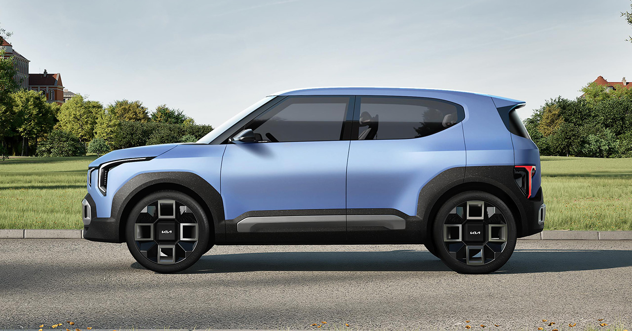 Kia EV2 задня частина