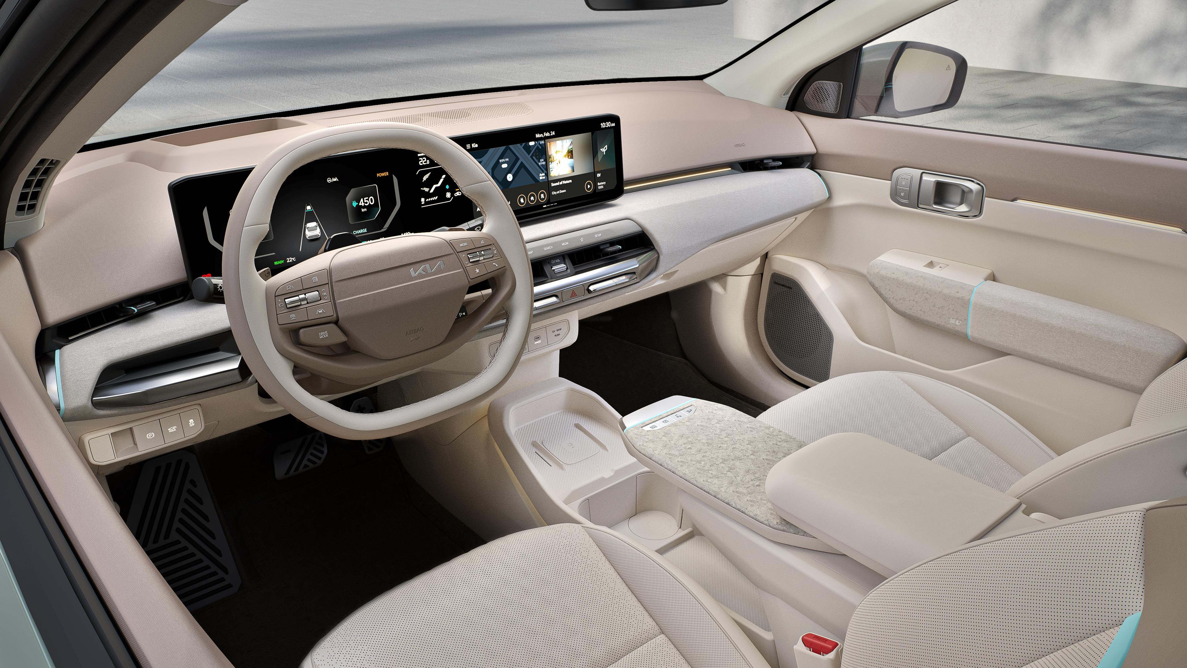 Kia EV4 Interior - Displays