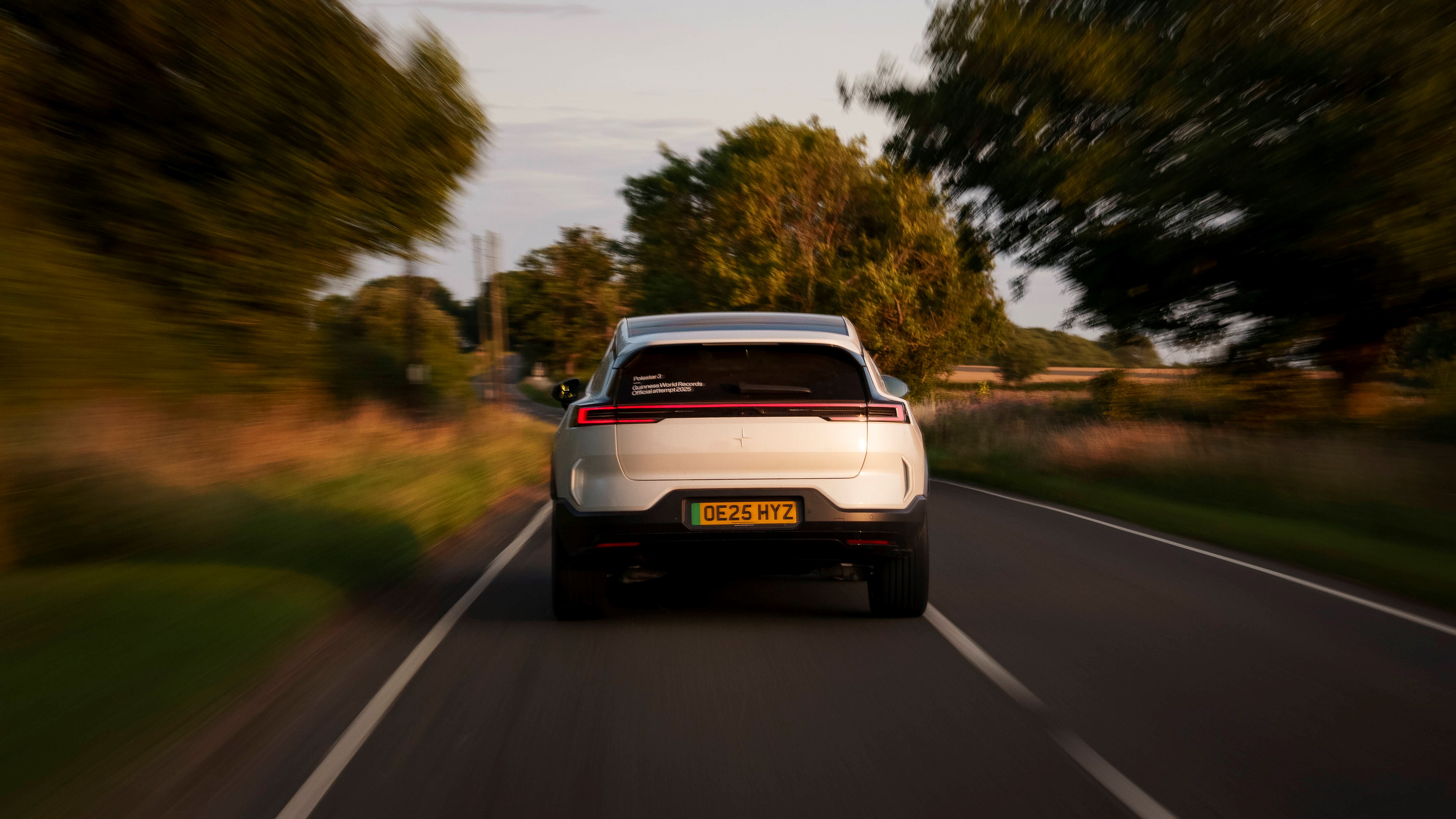 Polestar 3 against a picturesque backdrop