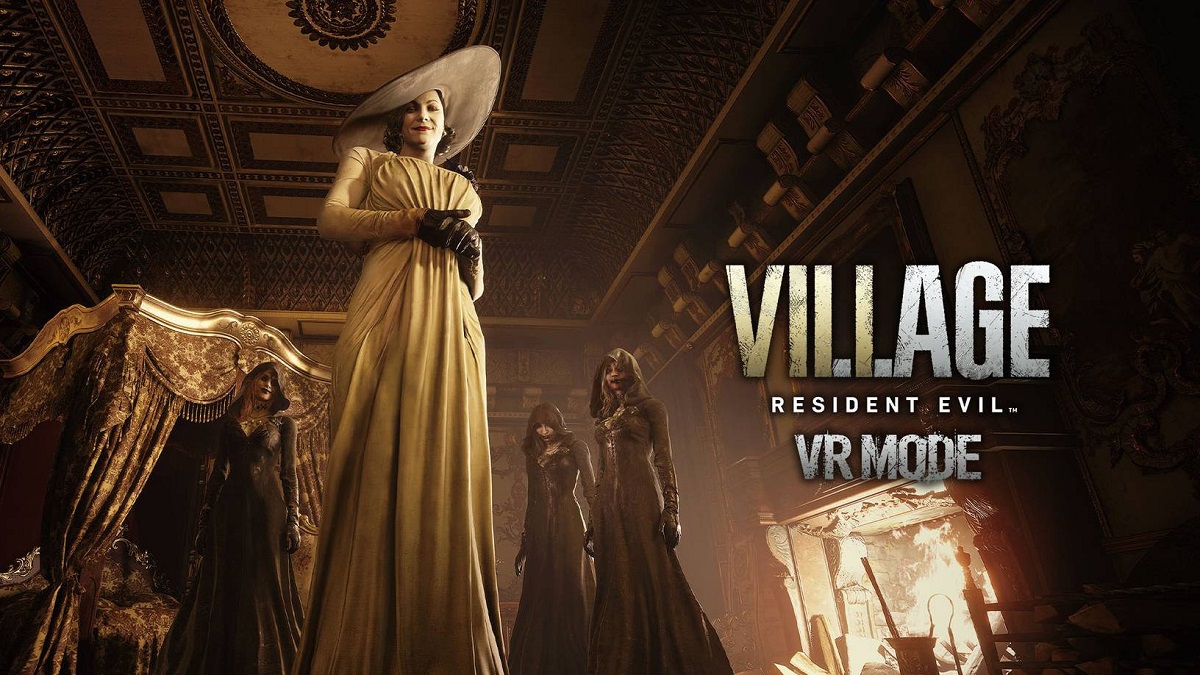 On the day of the PlayStation VR2 headset release, a full VR version of the horror game Resident Evil Village will be launched