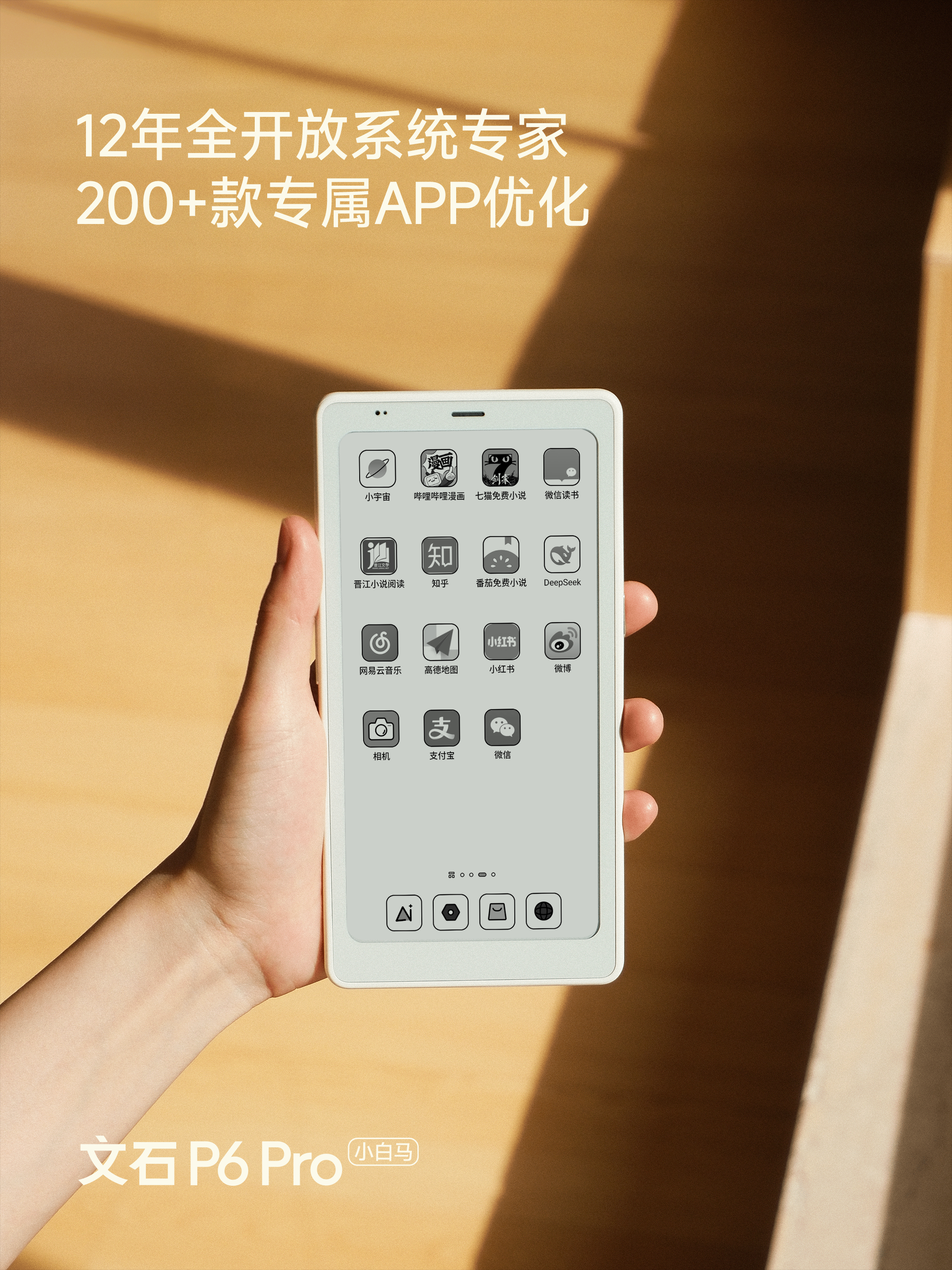 Функціональності BOOX P6 Pro