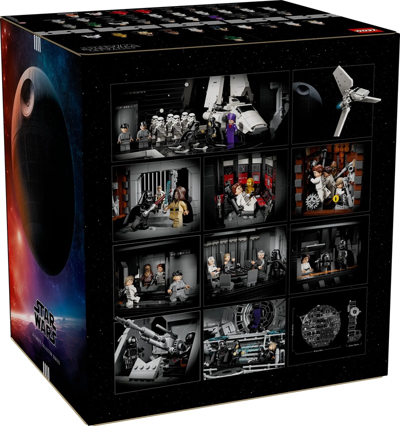 LEGO Death Star packaged
