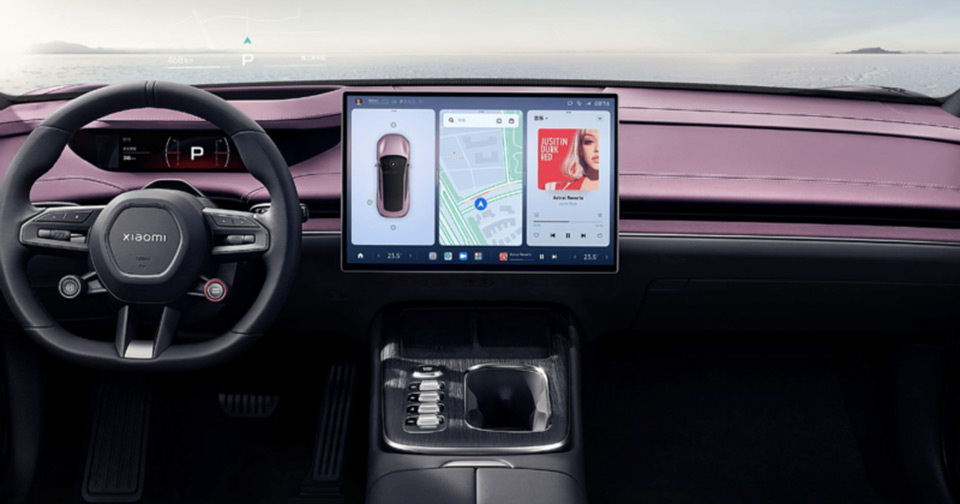 Xiaomi YU7 interior