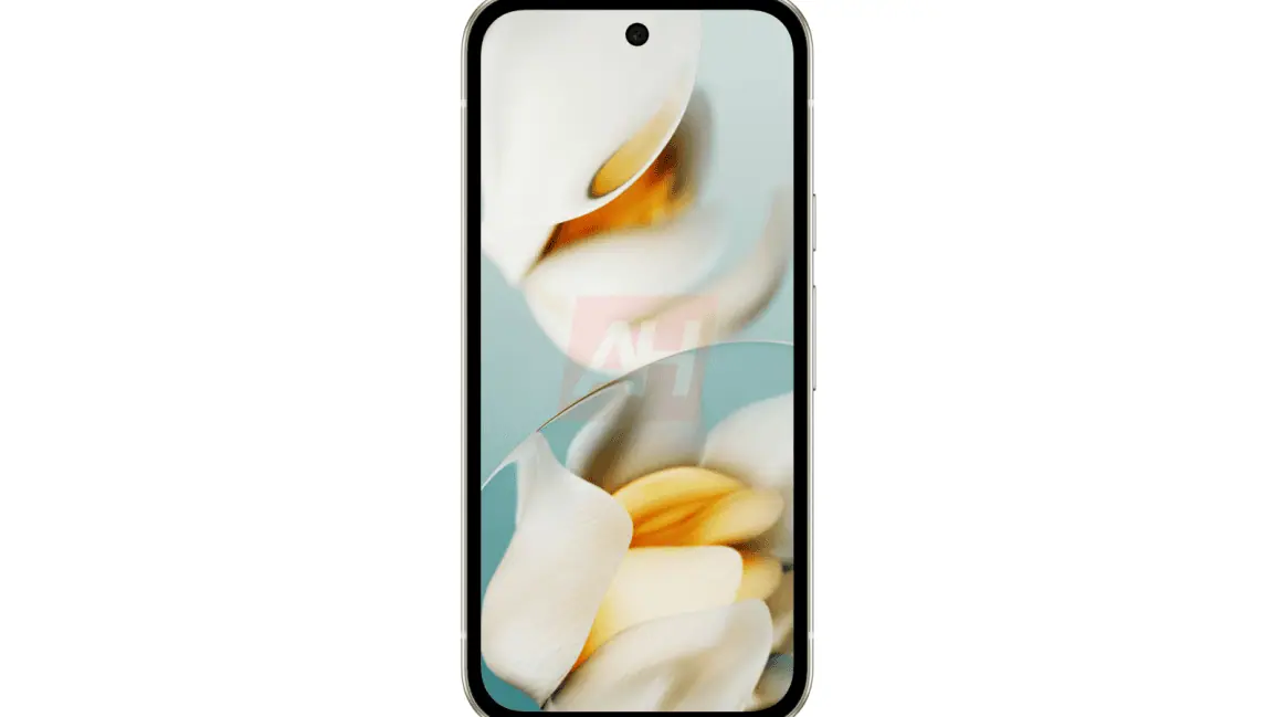 Render of Google Pixel 9a smartphone