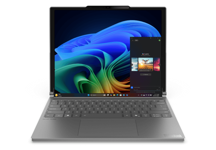 Дисплей Lenovo ThinkBook Plus у розгорнутому стані