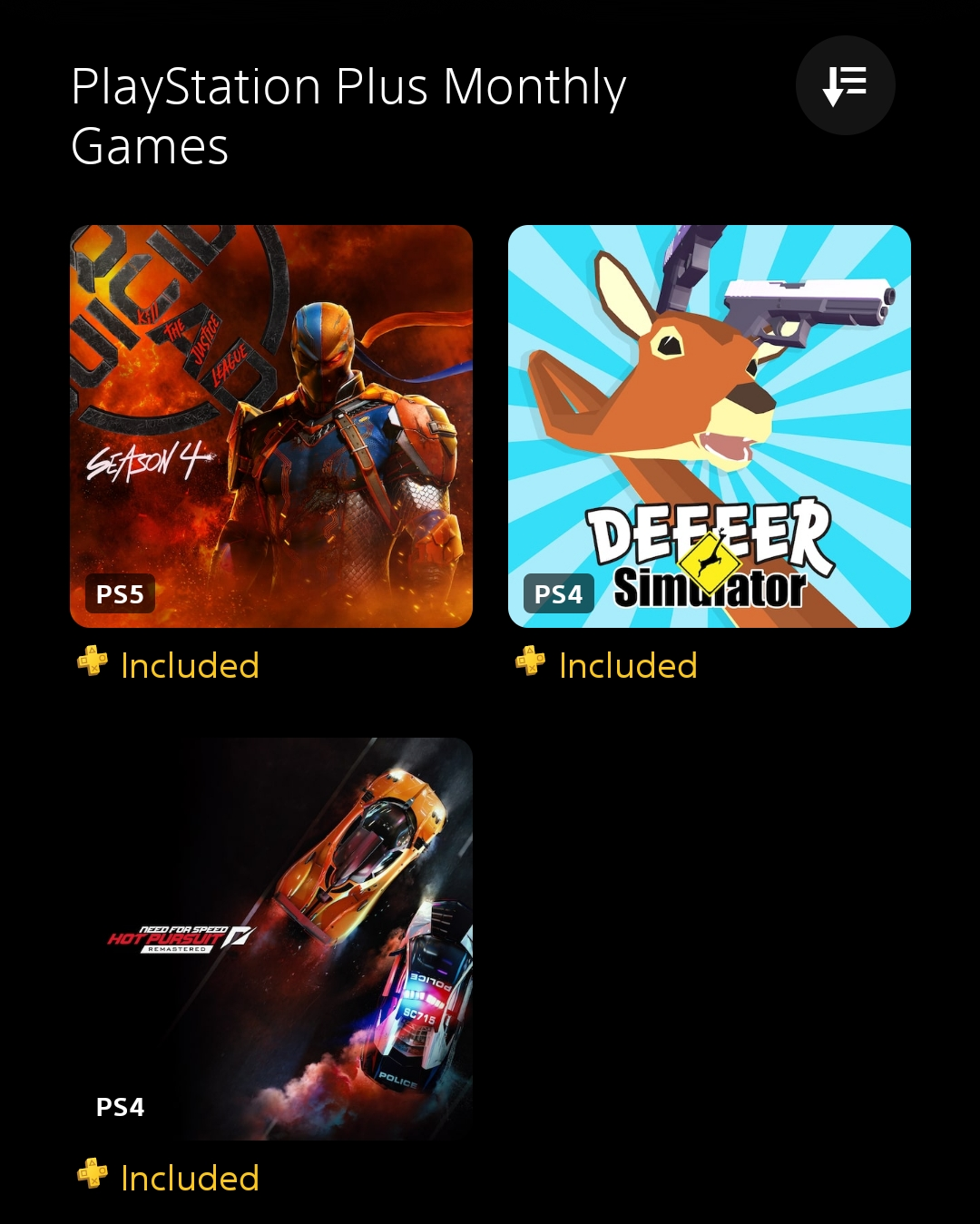 A selection of games for Malaysia