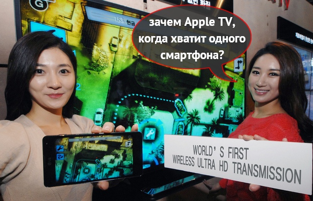 LG придумала технологию передачи изображения с телефона на ТВ без задержки LG придумала технологию передачи изображения с телефона на ТВ без задержки