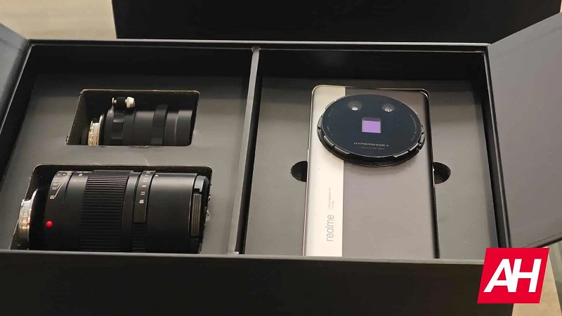 Realme smartphone interface