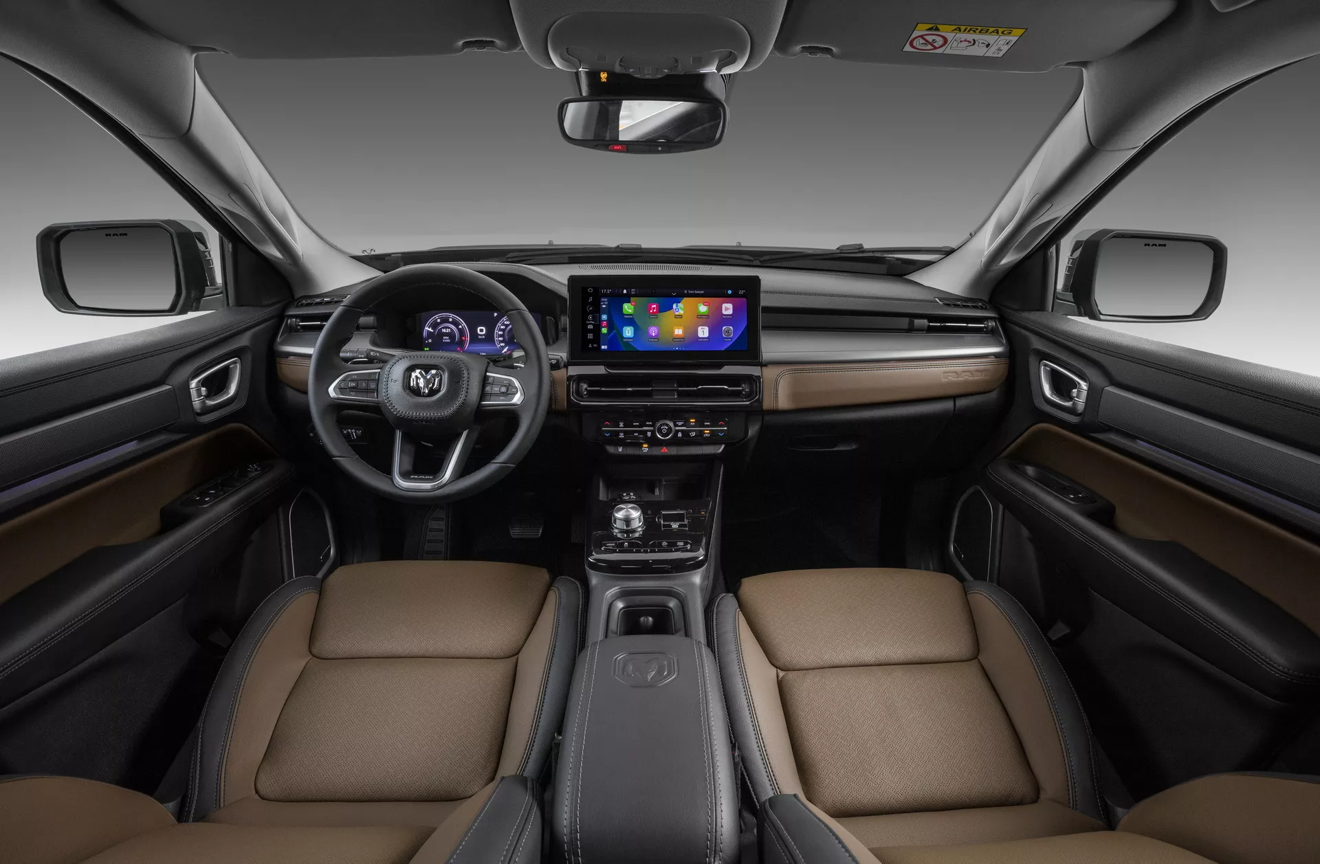 Interior of red Ram Rampage