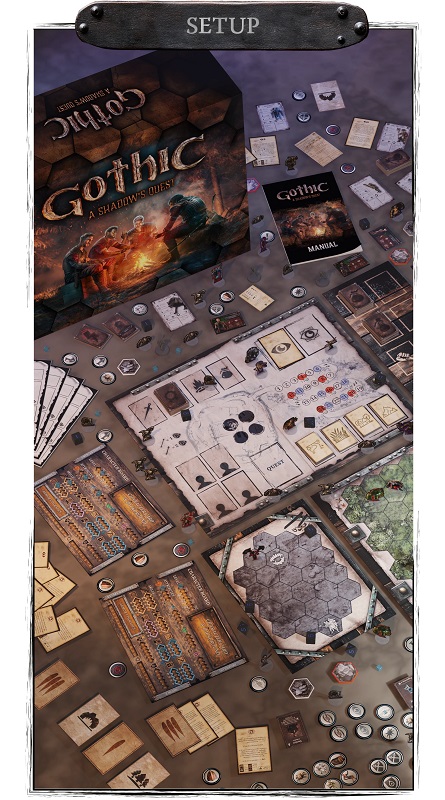 Настільна гра Gothic: A Shadow's Quest
