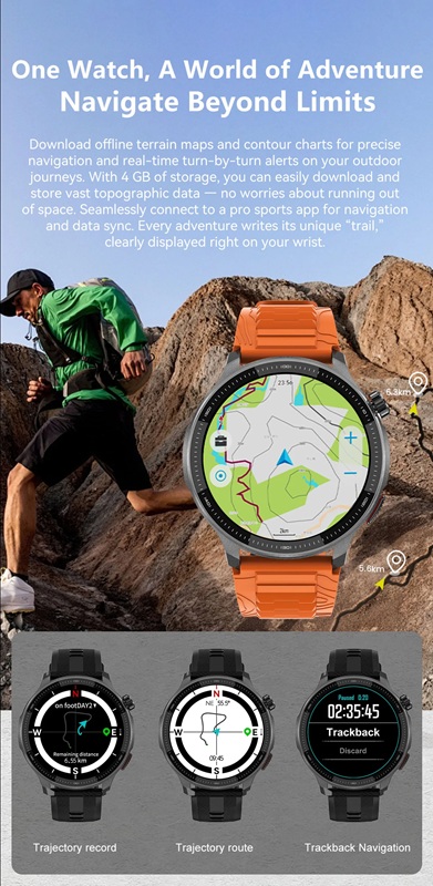 Advertising of Rollme G6 smartwatches