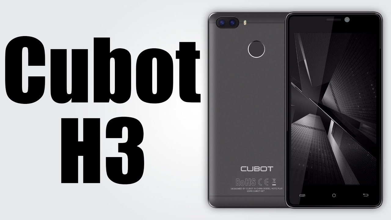 Акция на смартфоны, планшеты и экшен-камеры в GearBest Cubot H3.jpg