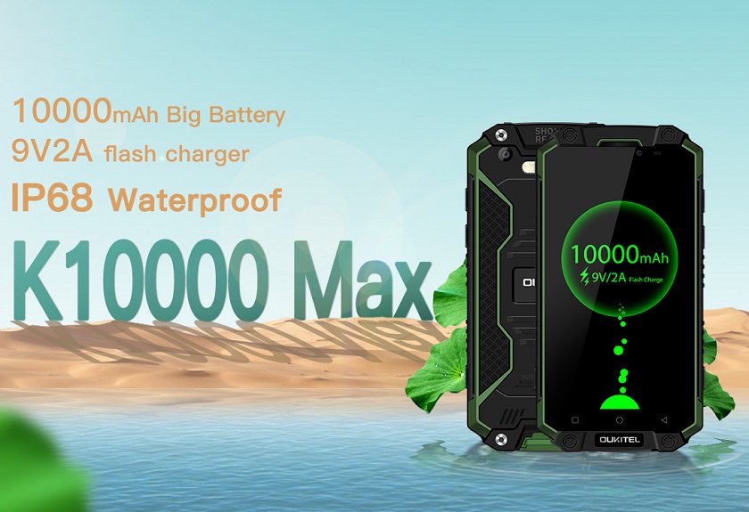 OUKITEL K10000 MAX работает дольше iPhone 7 Plus и iPad mini 4 K10000 Max new.jpg