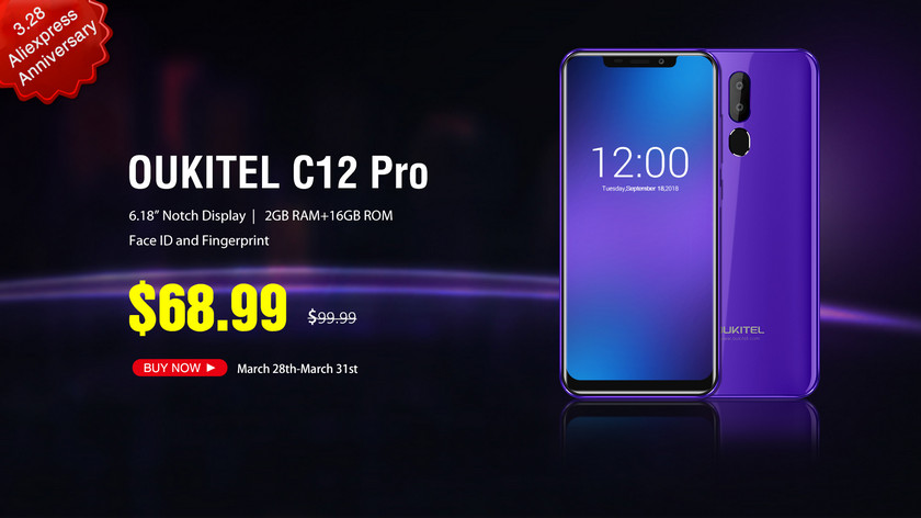 Распродажа OUKITEL на AliExpress: цены на смартфоны стартуют с $58-4
