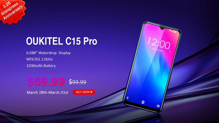 Распродажа OUKITEL на AliExpress: цены на смартфоны стартуют с $58-2