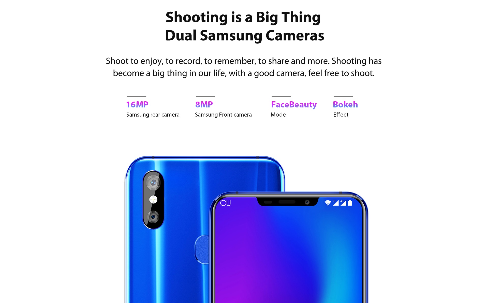 OUKITEL U23: дисплей с вырезом и двойная камера Samsung по цене $199,99-2 OUKITEL U23 camera.jpg