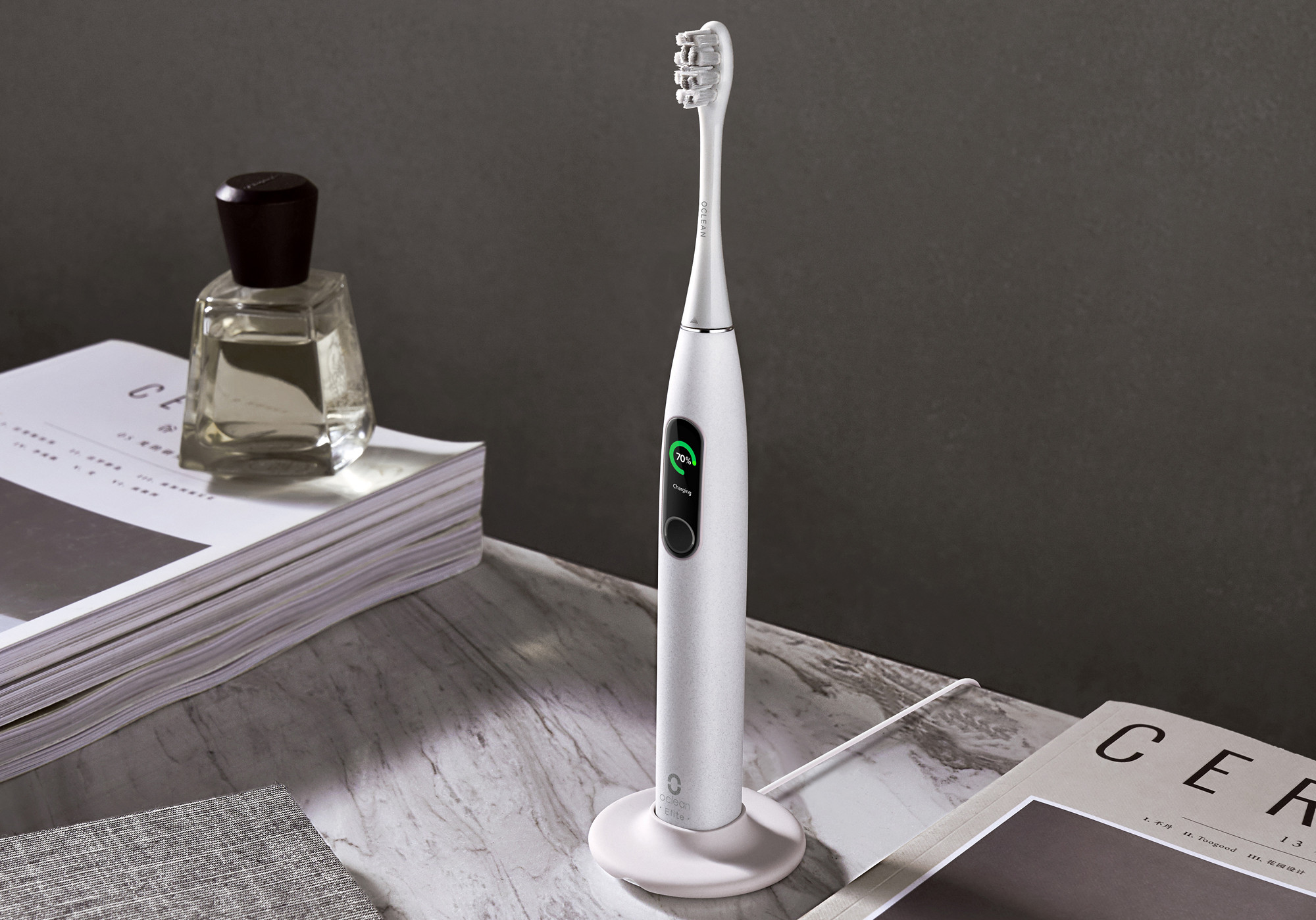 Oclean X Pro Elite: тихая «умная» щётка с Qi-зарядкой по суперцене в официальном магазине бренда-3