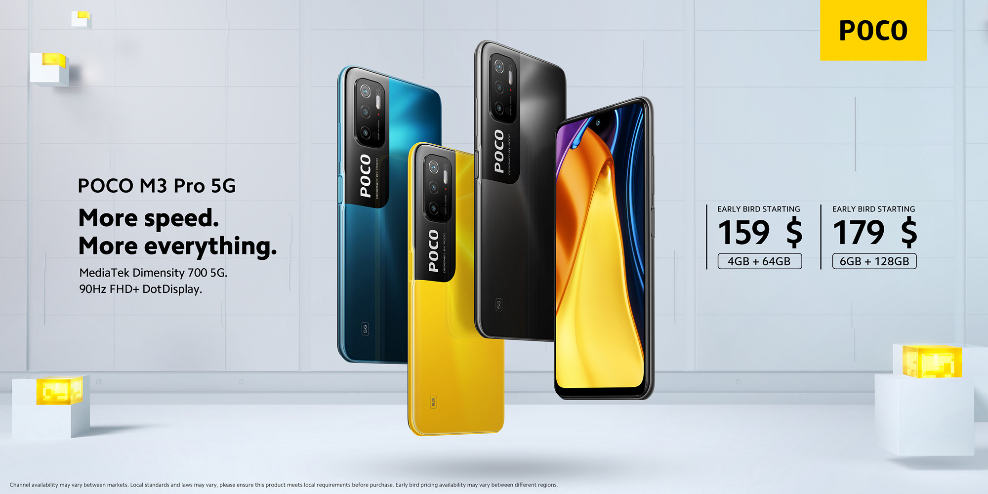 POCO M3 Pro 5G: как выгодно купить стильный смартфон с экраном на 90 Гц и мощным аккумулятором