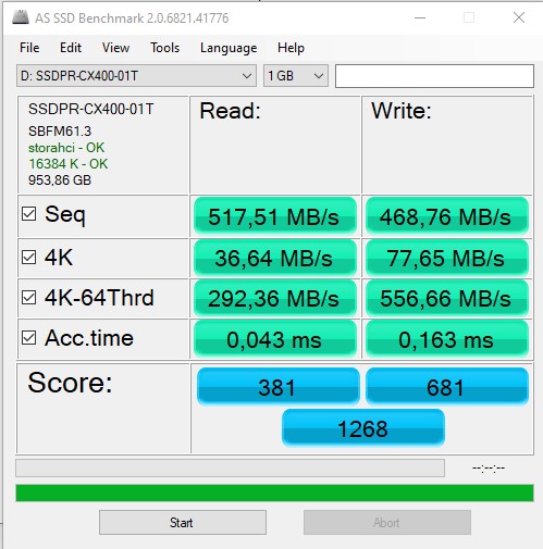 Обзор Goodram CX400 1 ТБ: доступный массовый SSD в классическом 2.5-дюймовом форм-факторе-21