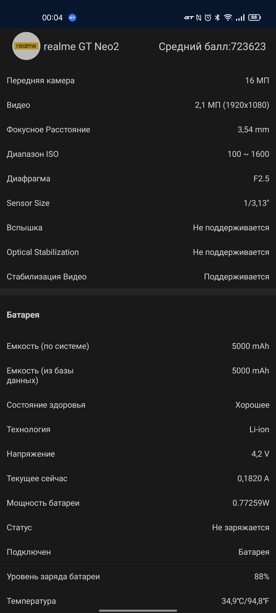 Test du realme GT Neo 2 : 40 minutes de charge pendant 2 jours-101
