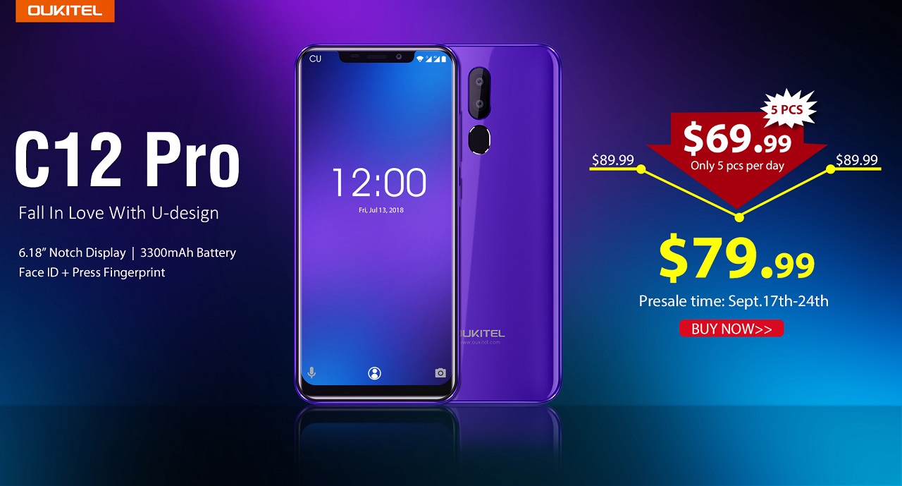 Начало предзаказов OUKITEL C12 Pro: модный экран с вырезом и цена от $69,99 TIM图片20180915164810.jpg